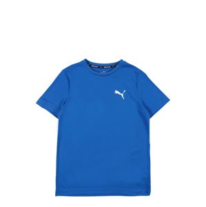 PUMA Funkční tričko  bílá / královská modrá