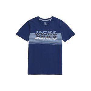 Jack & Jones Junior Tričko 'JCOBRIX TEE SS CREW NECK JR'  námořnická modř
