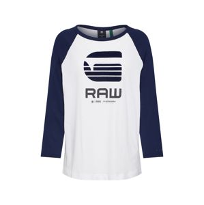 G-Star RAW Tričko  krémová / modrá