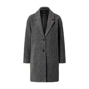 SELECTED FEMME Přechodný kabát 'MISSA'  černý melír / světle šedá
