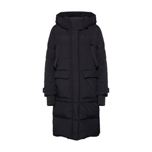 UNITED COLORS OF BENETTON Zimní kabát  černá