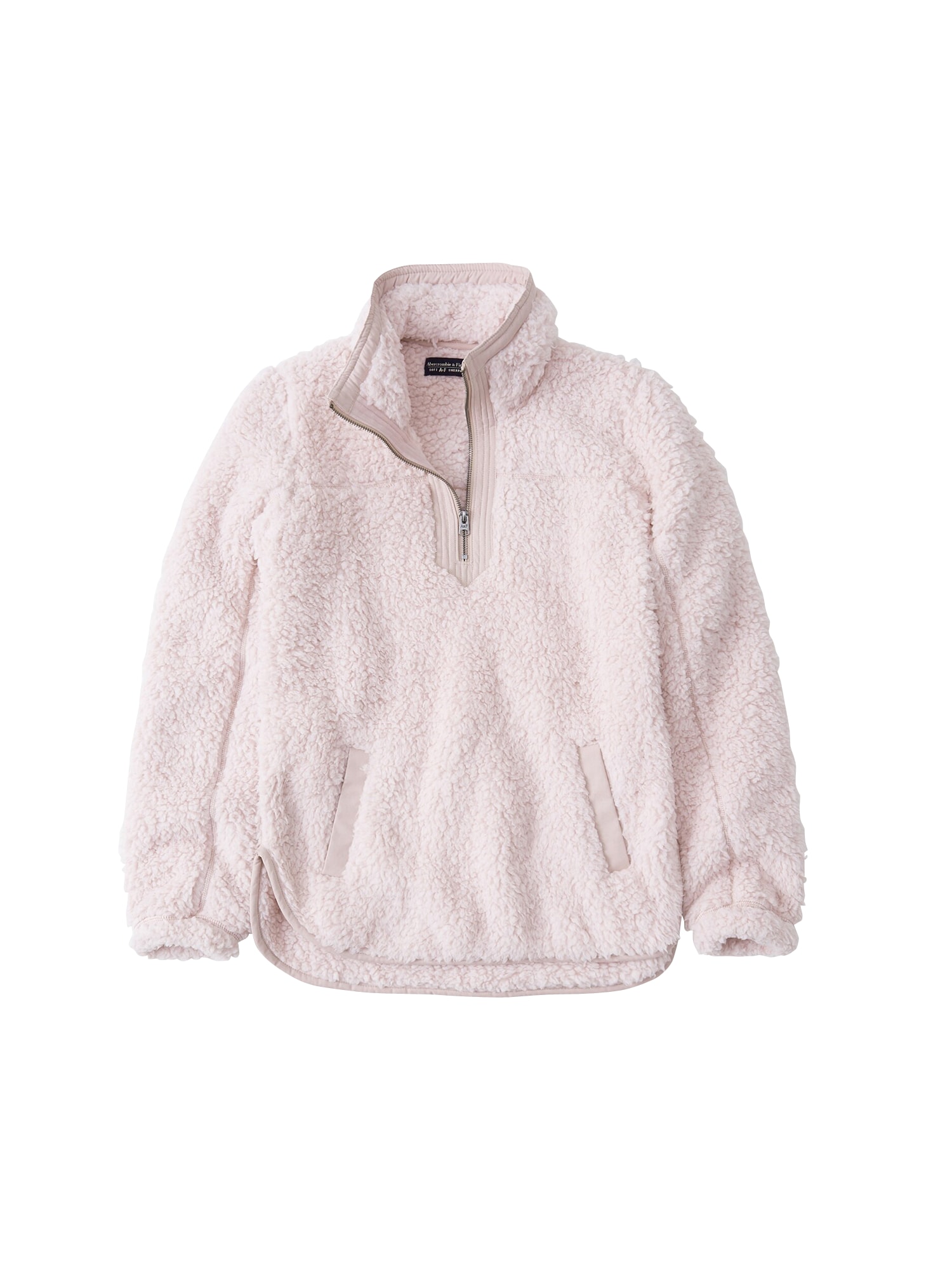 Abercrombie & Fitch Svetr 'SHERPA'  pink