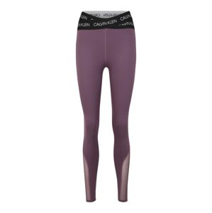Calvin Klein Performance Sportovní kalhoty  fialová