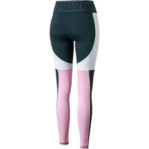 PUMA Sportovní kalhoty 'Cosmic'  bílá / jedle / růžová