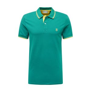 SELECTED HOMME Tričko  zelená / žlutá