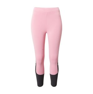 PEAK PERFORMANCE Sportovní kalhoty  černá / růžová / bílá