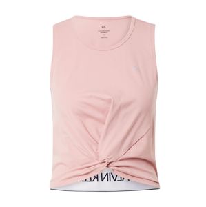 Calvin Klein Performance Sportovní top  světle růžová
