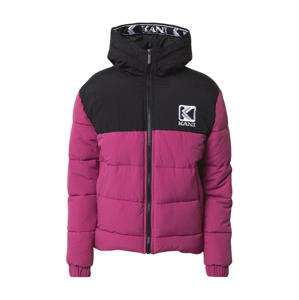 Karl Kani Zimní bunda  černá / pink / bílá