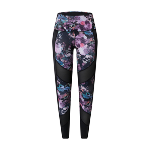 HKMX Sportovní kalhoty 'Wild Bloom'  černá / mix barev