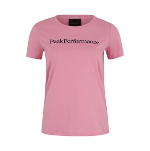 PEAK PERFORMANCE Funkční tričko 'TRACK'  černá / růžová
