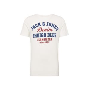 JACK & JONES Tričko  mix barev / bílá