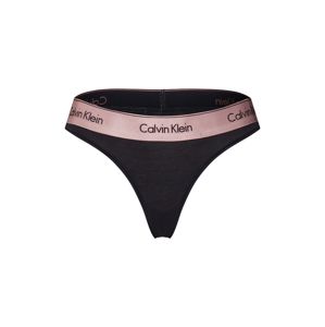 Calvin Klein Underwear Tanga  bronzová / černá