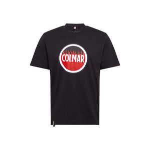 Colmar Tričko 'Flame Shirt'  černá / červená / bílá