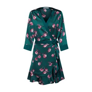 Freebird Letní šaty  tmavě zelená / pink