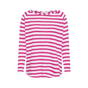 Rich & Royal Tričko 'Heavy Jersey Longsleeve striped'  pink