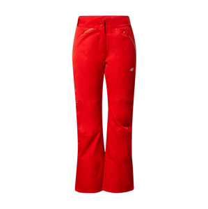 4F Outdoorové kalhoty  červená