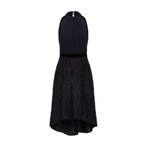 Esprit Collection Společenské šaty 'Textured Bumout'  černá