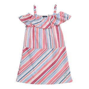 Sanetta Kidswear Šaty  světlemodrá / růžová