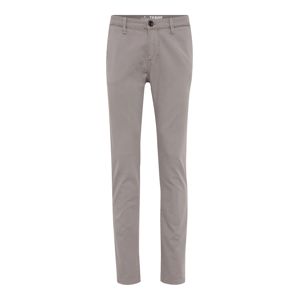 TOM TAILOR Chino kalhoty 'canvas chino w patched pockets Trousers 1/1'  šedá
