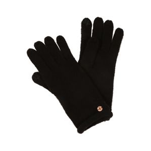 ESPRIT Prstové rukavice  černá