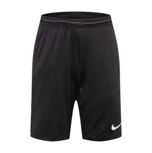 NIKE Sportovní kalhoty 'F.C.'  černá / bílá
