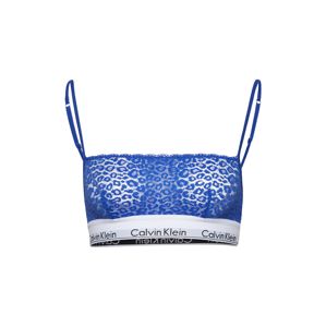 Calvin Klein Underwear Podprsenka 'UNLINED BRALETTE'  královská modrá / černá / bílá