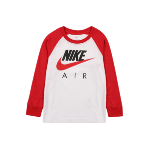 Nike Sportswear Tričko  červená / bílá / černá