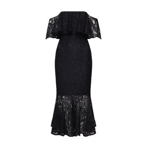 TFNC Koktejlové šaty 'VINNIE MIDI LACE DRESS'  černá
