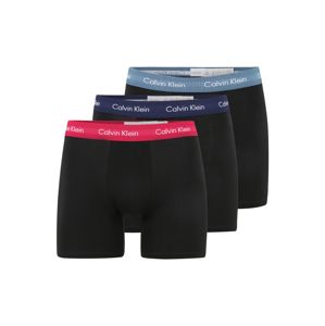 Calvin Klein Underwear Boxerky  černá / pastelově růžová / modrá / námořnická modř