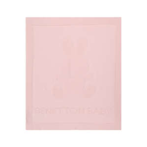 UNITED COLORS OF BENETTON Dětská deka  růžová