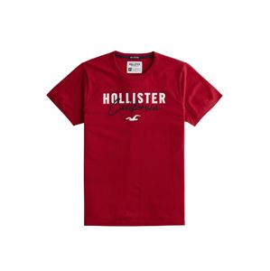 HOLLISTER Tričko  červená