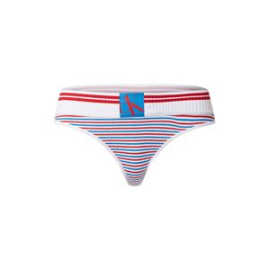 Calvin Klein Underwear Tanga  červená / bílá / modrá