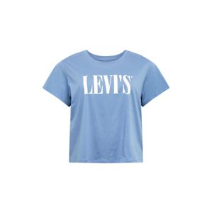 Levi's® Plus Tričko 'Varsity'  světlemodrá / bílá