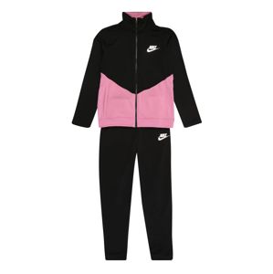 Nike Sportswear Joggingová souprava  černá / růžová