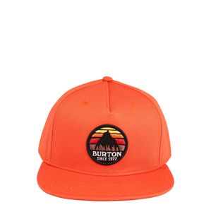 BURTON Sportovní kšiltovka 'Underhill Hat'  oranžová / černá