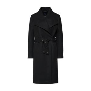 even&odd Přechodný kabát 'Longline Belt coat'  černá