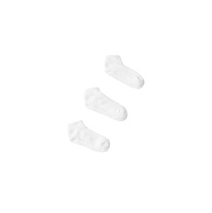 Abercrombie & Fitch Ponožky '(B-EF1423568) SP20-ANKLE SOCKS MULTIPACKS'  bílá