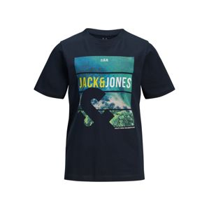 Jack & Jones Junior Tričko  noční modrá