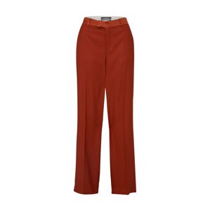 SCOTCH & SODA Kalhoty s puky  rezavě červená