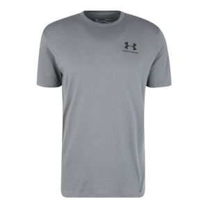 UNDER ARMOUR Funkční tričko 'Sportstyle'  černá / šedá