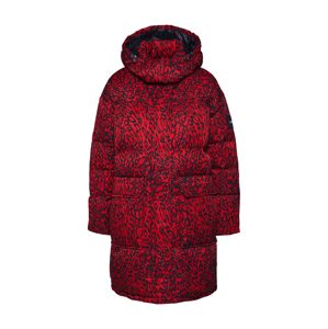 Calvin Klein Zimní kabát  červená / černá
