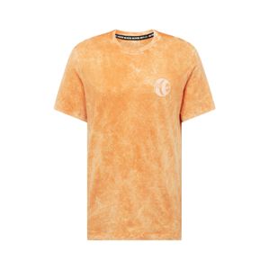 NIKE Funkční tričko  bílá / oranžová