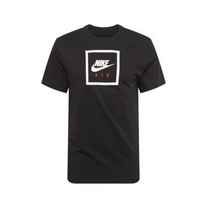 Nike Sportswear Tričko 'Air'  bílá / černá