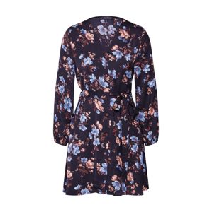 Mela London Košilové šaty 'FABRIC TIE PRINTED SHIRT DRESS'  černá