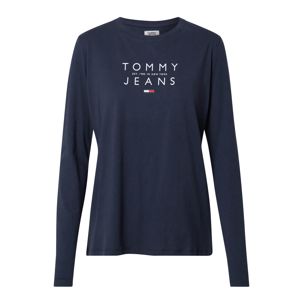 Tommy Jeans Tričko  námořnická modř / bílá / grenadina