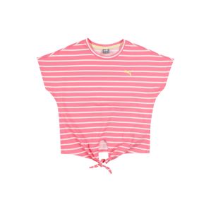 PUMA Funkční tričko  bílá / pink