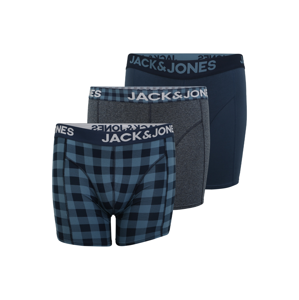 Jack & Jones Plus Boxerky  tmavě modrá / bílá