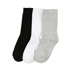 ABOUT YOU Ponožky 'Smilla'  černá / bílá / šedá