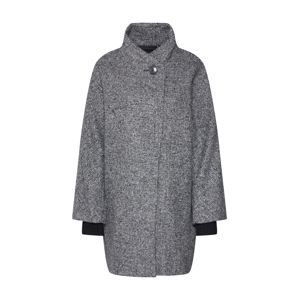 Esprit Collection Přechodný kabát  čedičová šedá / černá