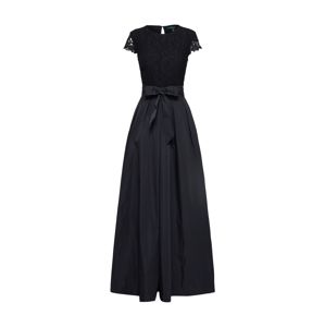 Lauren Ralph Lauren Společenské šaty 'MAGGIEMAE-CAP SLEEVE-EVENING DRESS'  černá